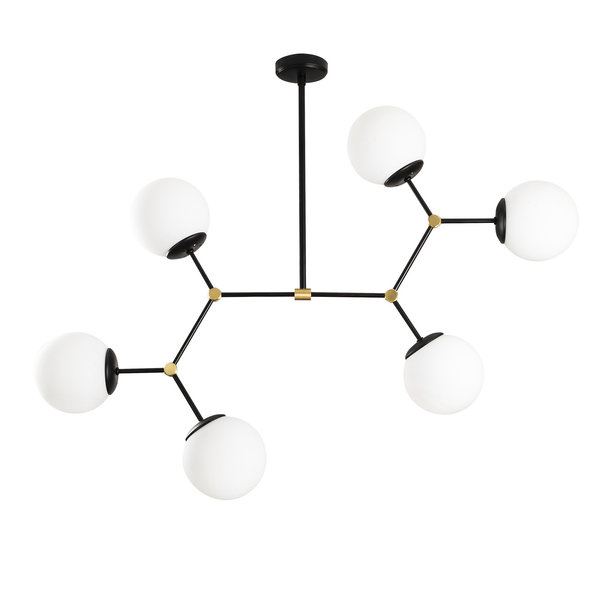 Opviq Luminara Noir: Modern Elegance Chandelier | Opviq