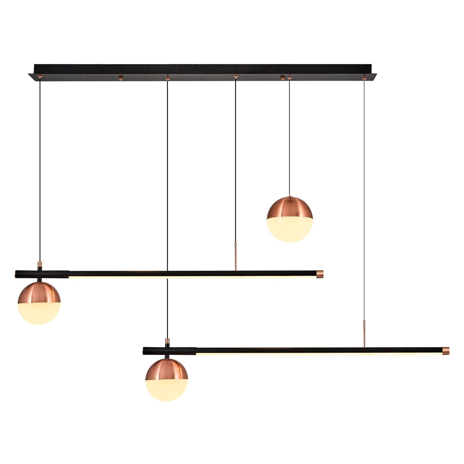 Opviq Luminara Noir - Modern Elegance Chandelier | Opviq