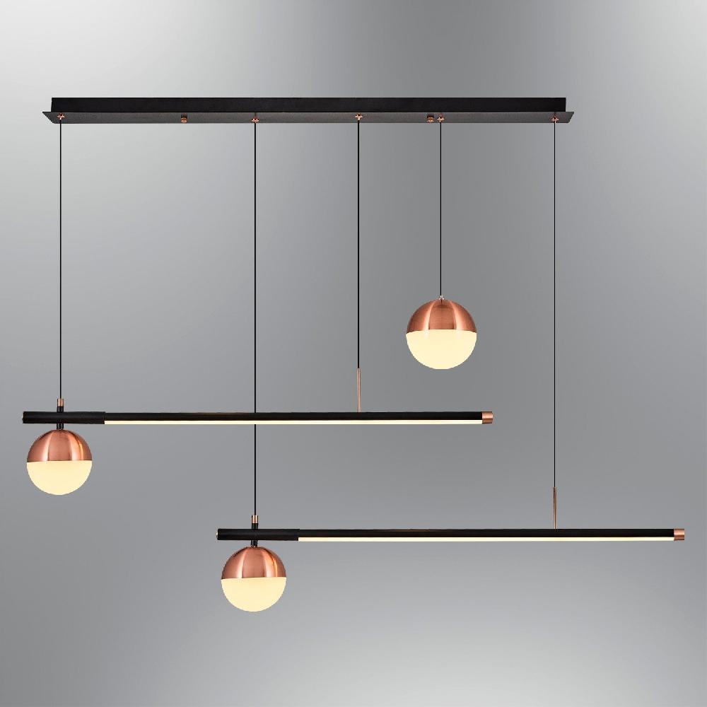 opviq Luminara Noir - Modern Elegance Chandelier | Opviq