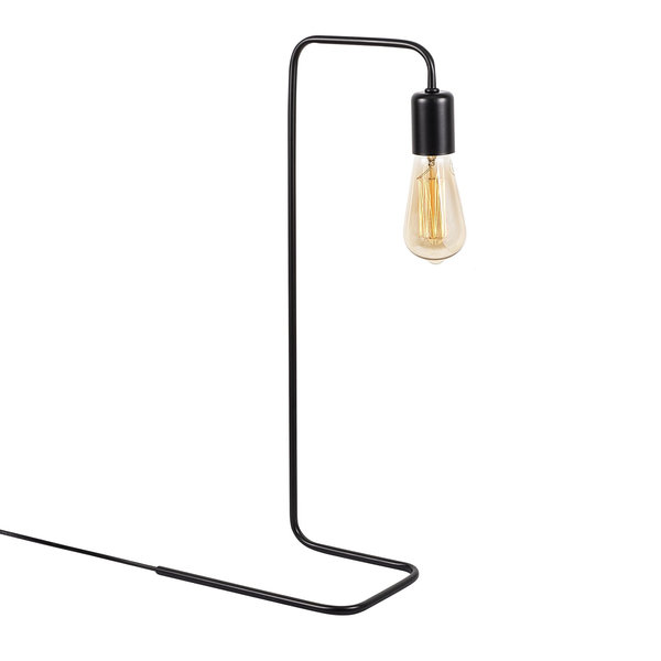 Opviq Luminara Noir: Modern Industrial Table Lamp | Opviq