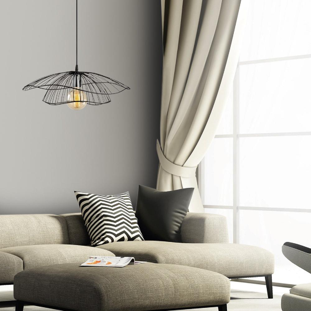 Opviq Luminara Noir: Modern Metal Chandelier Delight | Opviq