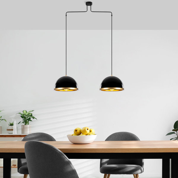 opviq Luminara Noir: Scandinavian Elegance Chandelier | Opviq
