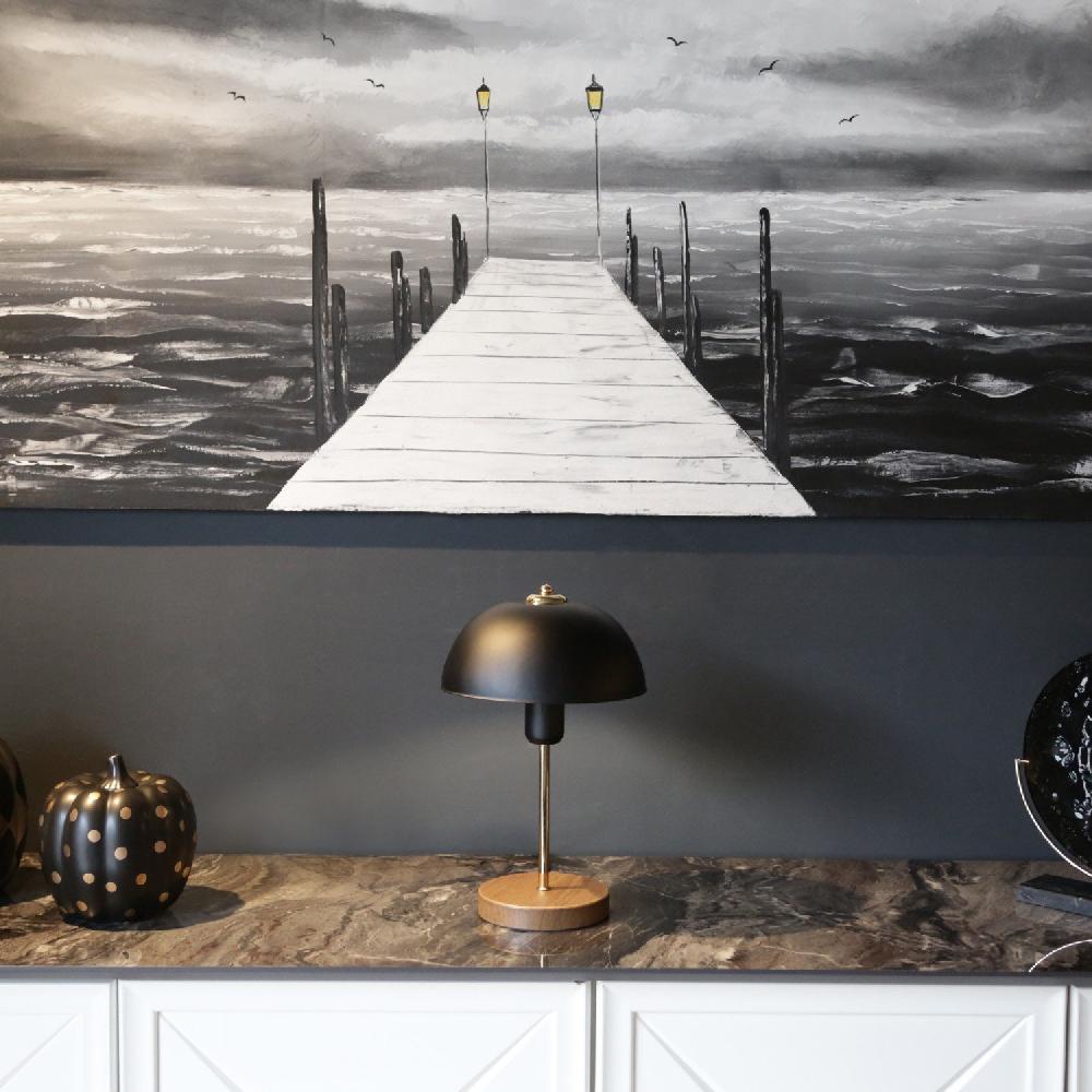 Opviq Luminara Noir: Scandinavian Elegance Lamp | Opviq