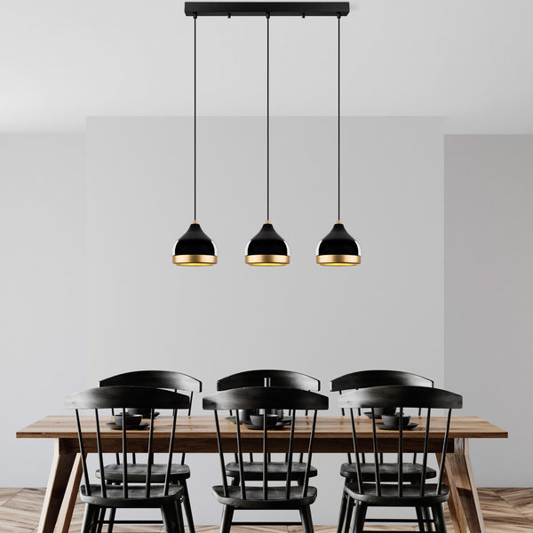 opviq Luminara Noir: The Elegant Metal Chandelier | Opviq