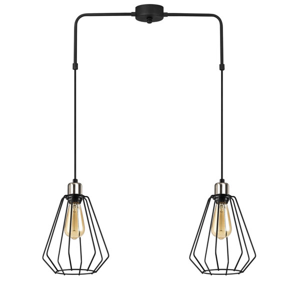 Opviq Luminara Noir: The Industrial Elegance Chandelier | Opviq