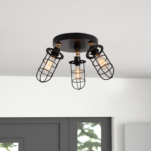 opviq Luminara Noir: The Industrial Elegance Chandelier | Opviq