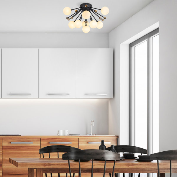 Opviq Luminara Noir: The Modern Elegance Chandelier | Opviq