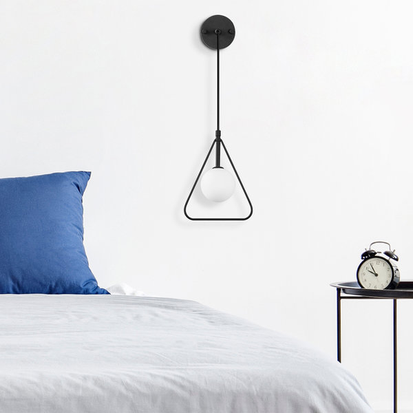 Opviq Luminara Noiré: Industrial Elegance Wall Lamp | Opviq