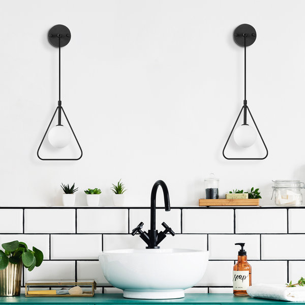 opviq Luminara Noiré: Industrial Elegance Wall Lamp | Opviq