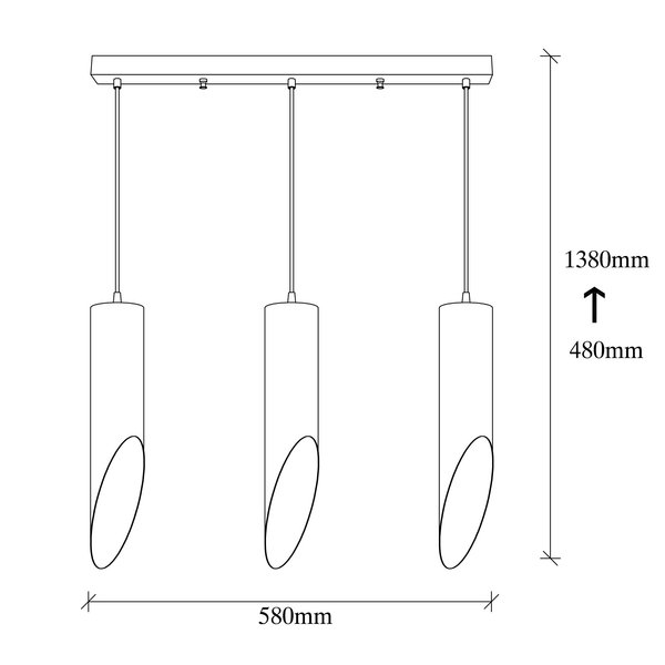 Opviq Luminara Nova: Industrial Elegance Chandelier | Opviq