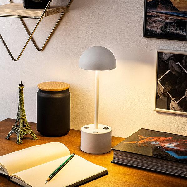 opviq Luminara Nova: The Radiant Metal Table Lamp | Opviq