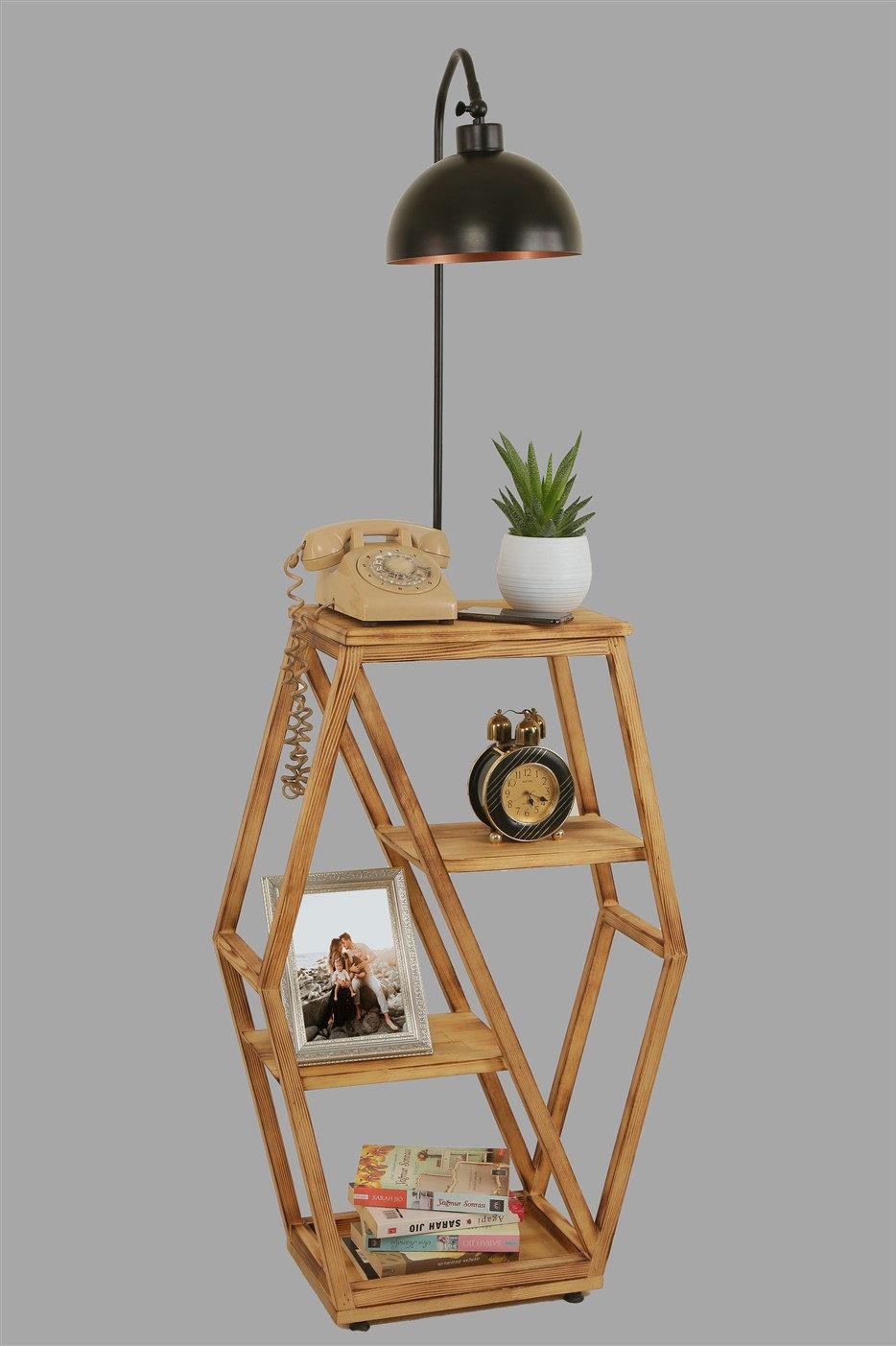 Opviq Luminara Rustic Glow: The Industrial Bookstand Lamp | Opviq