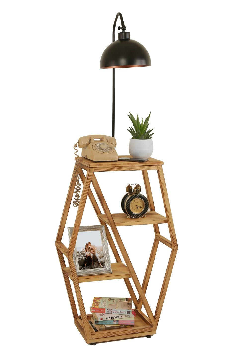 opviq Luminara Rustic Glow: The Industrial Bookstand Lamp | Opviq