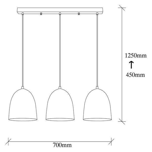 Opviq Luminara Silverwave Chandelier 70cm Elegance | Opviq