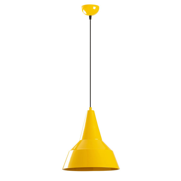 Opviq Luminara Solara: Modern Yellow Chandelier Delight | Opviq