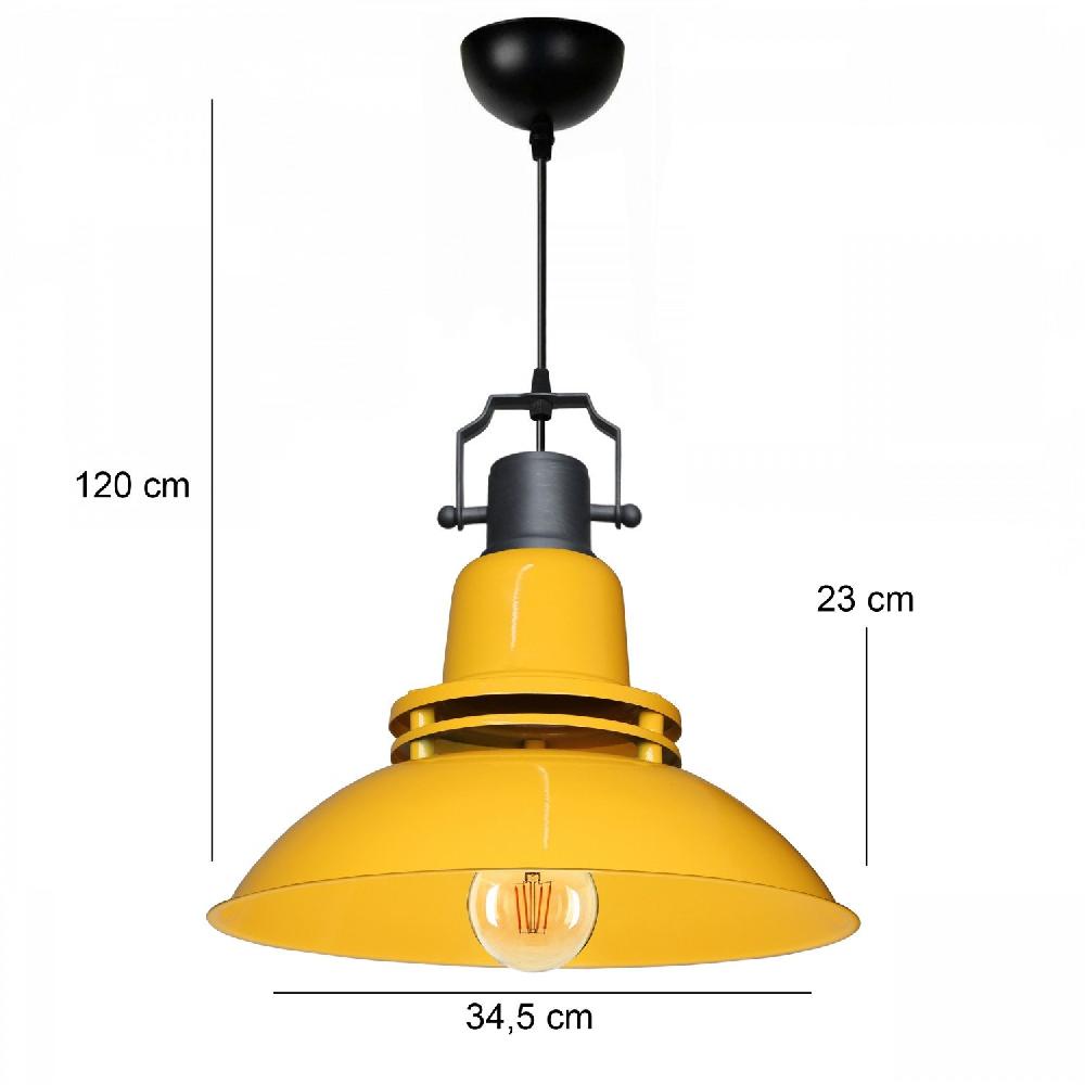 Opviq Luminara Solara: Yellow Radiance Chandelier | Opviq