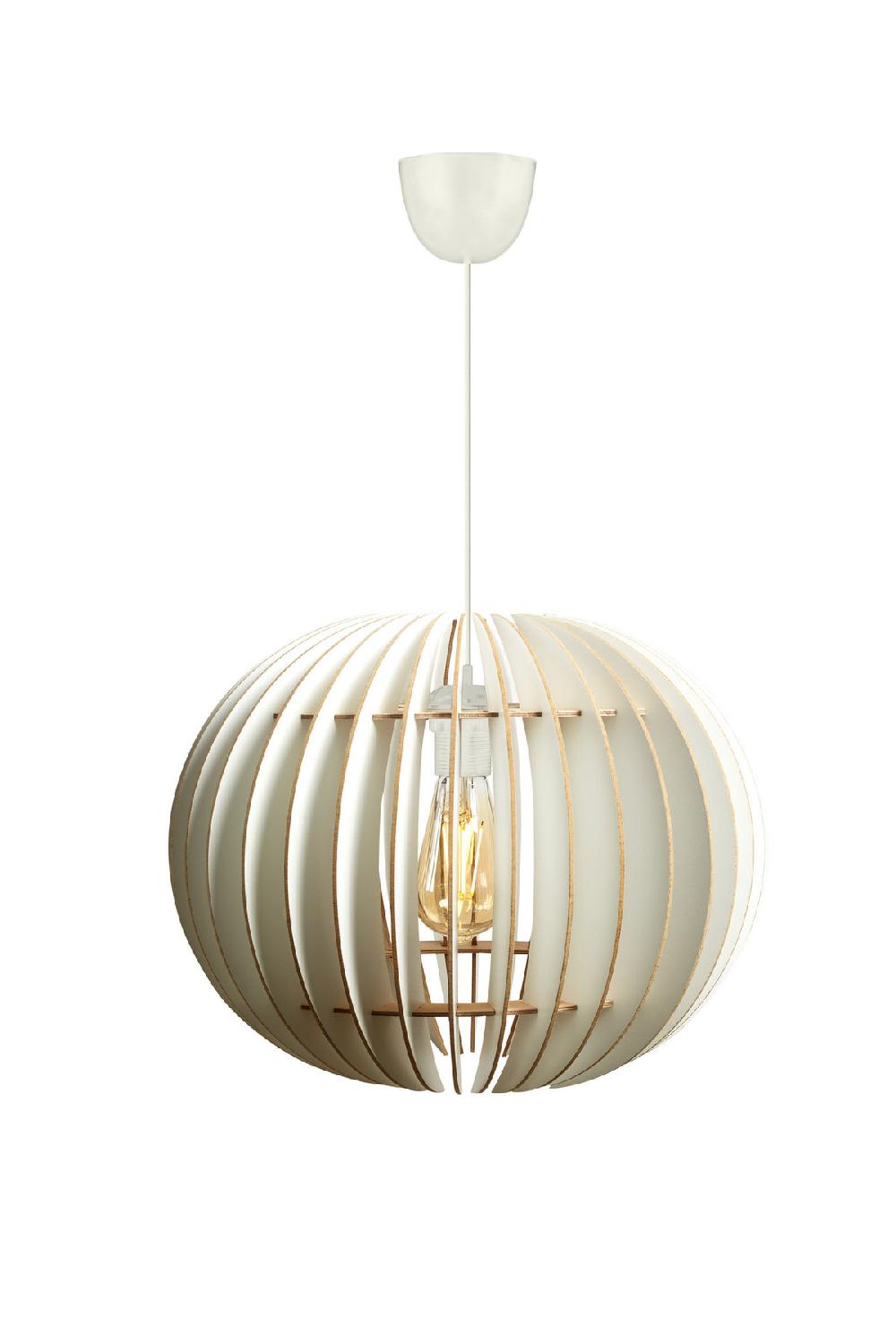 Opviq Luminara Sphere: Glam White Chandelier Delight | Opviq