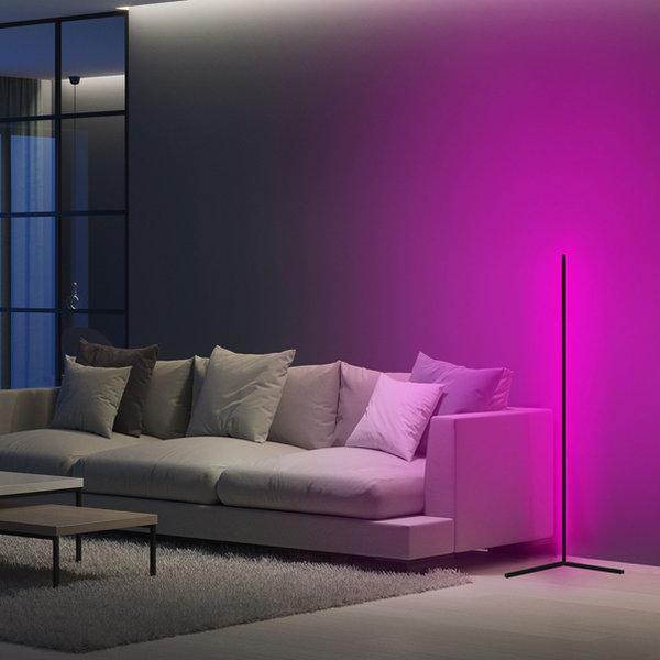 opviq Luminara Violette: Chic Purple Floor Elegance | Opviq