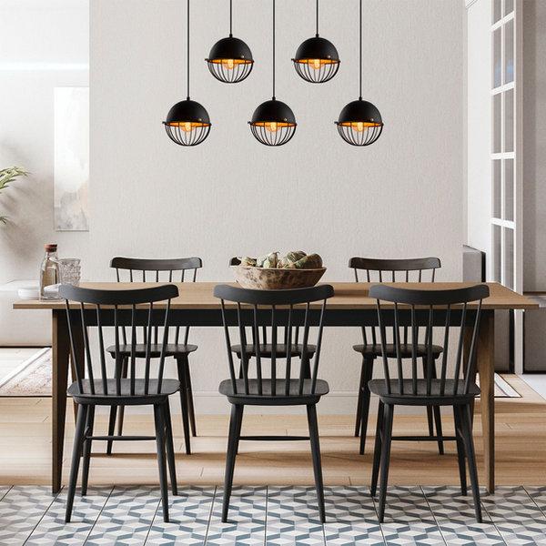 Opviq Luminara Vortex Chandelier - Black Elegance | Opviq