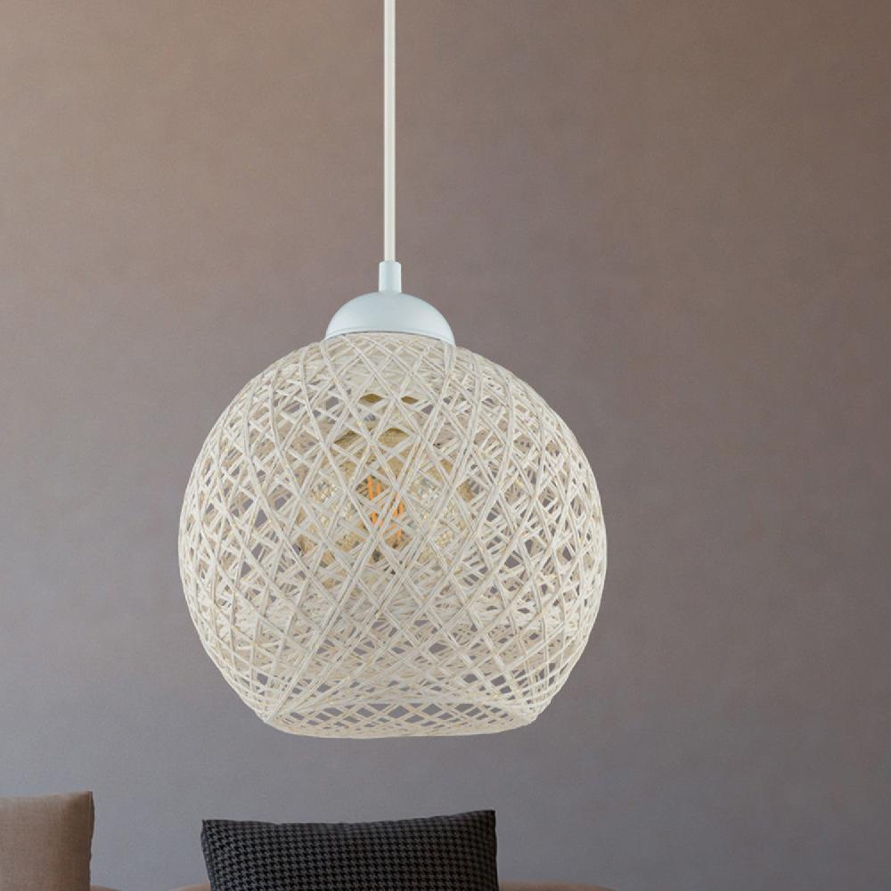 opviq LumiNatura White Chandelier - Scandinavian Elegance | Opviq