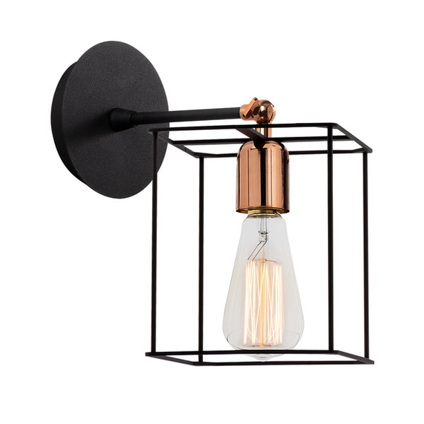 Opviq Lumineer Forge: Industrial Elegance Wall Lamp | Opviq
