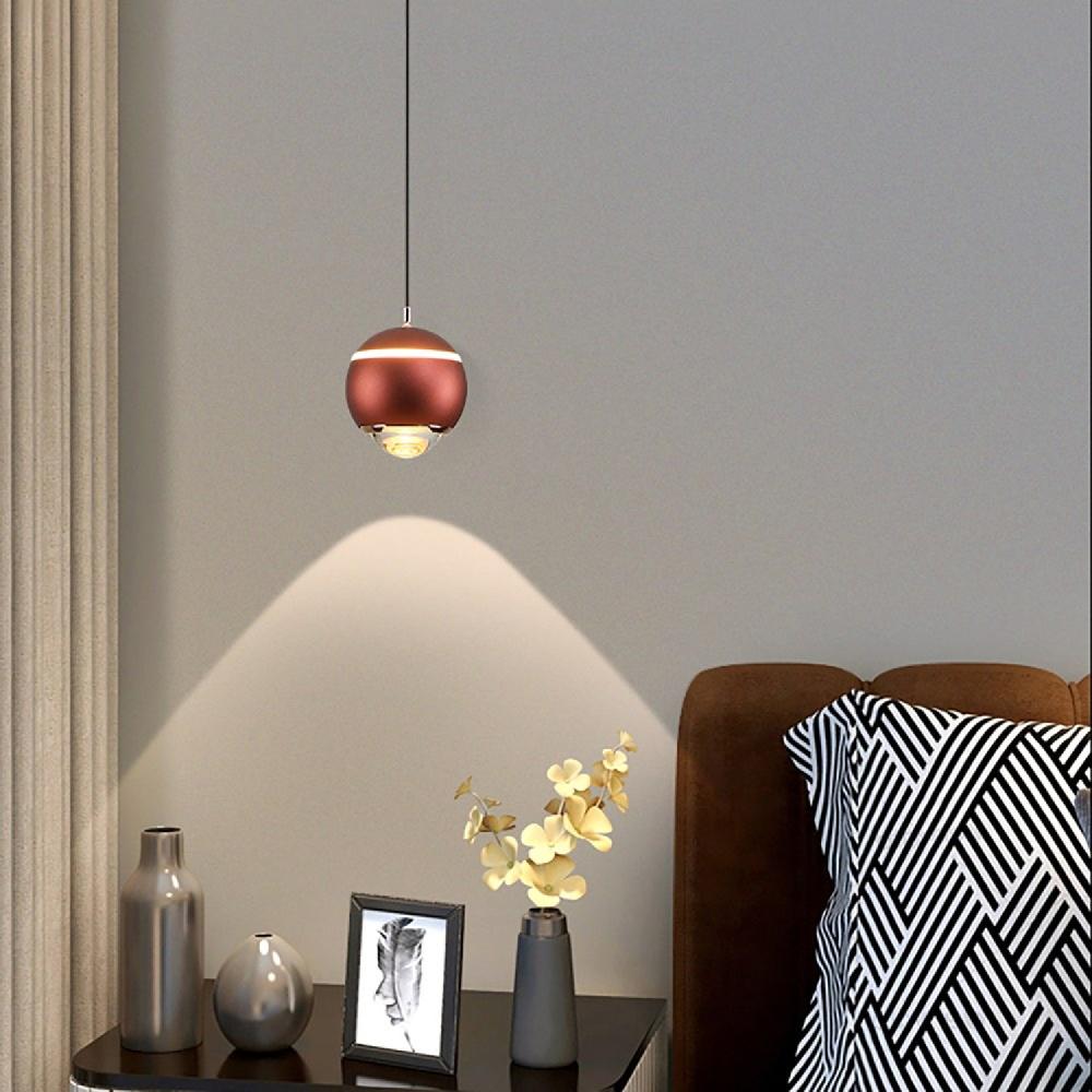 opviq Lumineer OpalGlow Chandelier 120 - Brown Elegance | Opviq