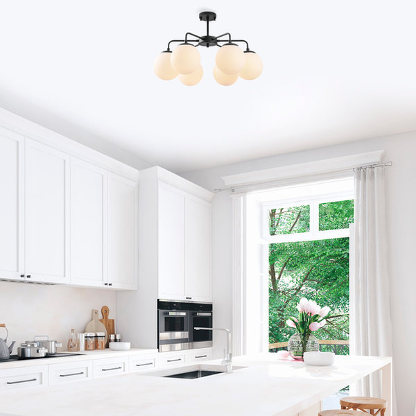 Opviq Lumineo Noir: The Modern Elegance Chandelier | Opviq