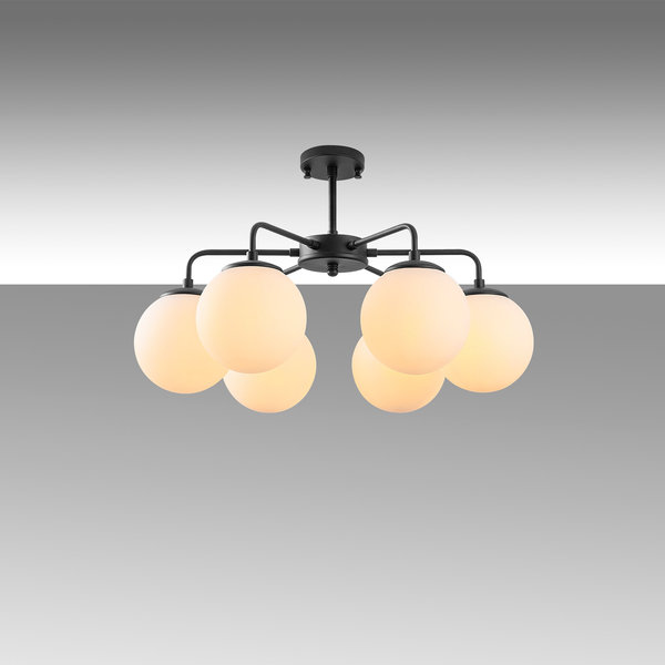 Opviq Lumineo Noir: The Modern Elegance Chandelier | Opviq