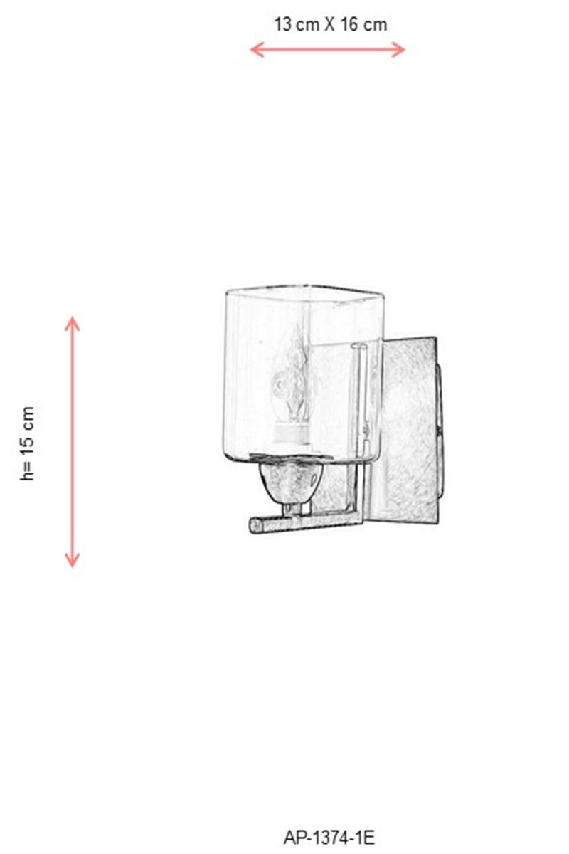 Opviq Lumineux GlamWall: Antiqued Elegance Lamp | Opviq