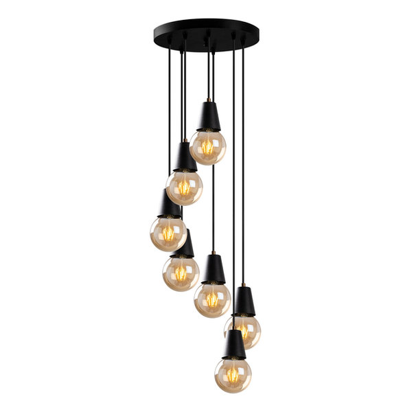 Opviq Luminex Blacksmith: Adjustable Industrial Chandelier | Opviq