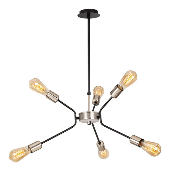 Opviq Luminex Forge: Industrial Elegance Chandelier | Opviq
