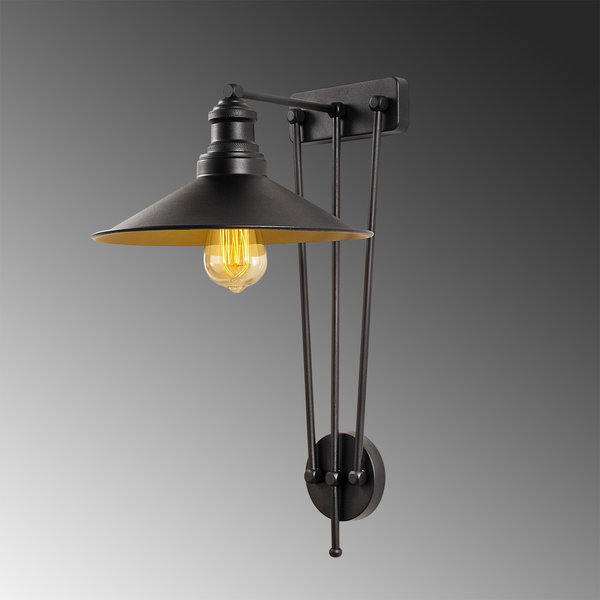 Opviq Luminex Forge: Industrial Glow Wall Sconce | Opviq