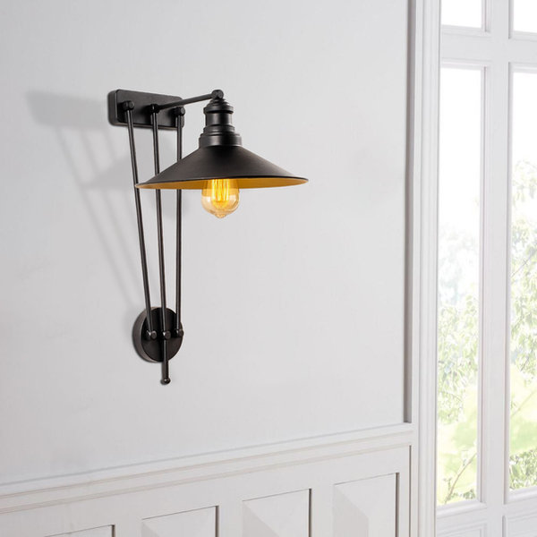 opviq Luminex Forge: Industrial Glow Wall Sconce | Opviq