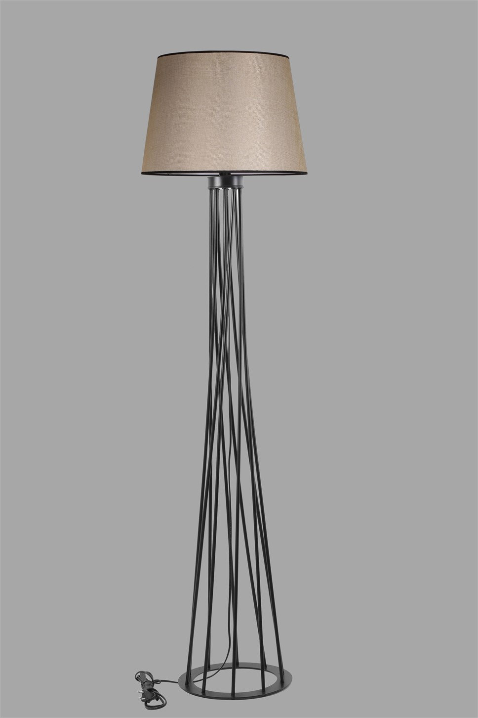 Opviq Luminova Elegance: Noir & Beige Radiance Lamp | Opviq