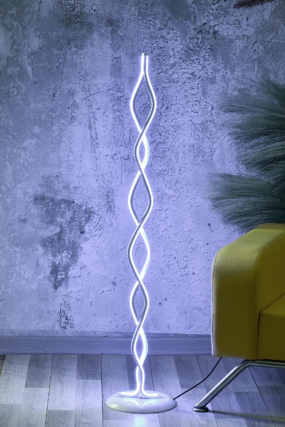 Opviq Luminova Elegance: The Modern White Floor Glow | Opviq