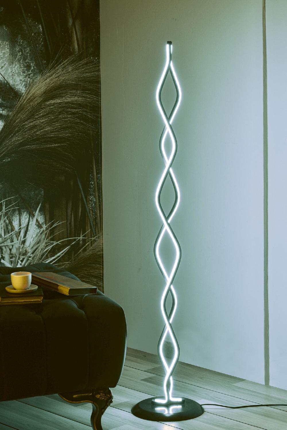 opviq Luminova Elegance: The Modern White Floor Glow | Opviq