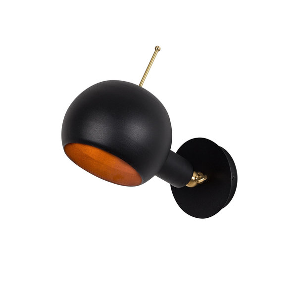 Opviq Luminova IronWall: Copper & Black Elegance | Opviq