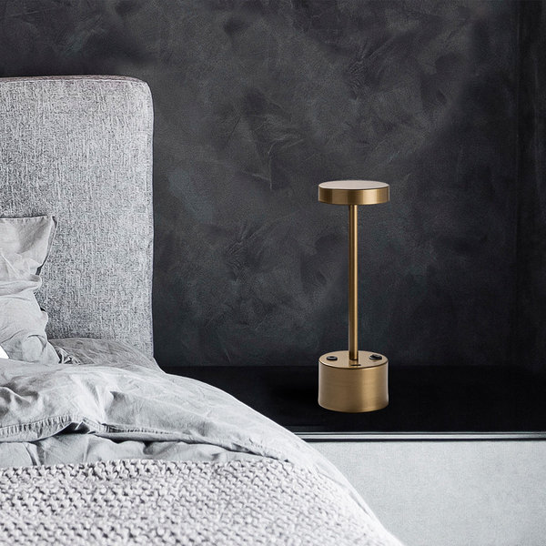 Opviq LumiNox AuraLamp: Chic Metal Glow Essence | Opviq