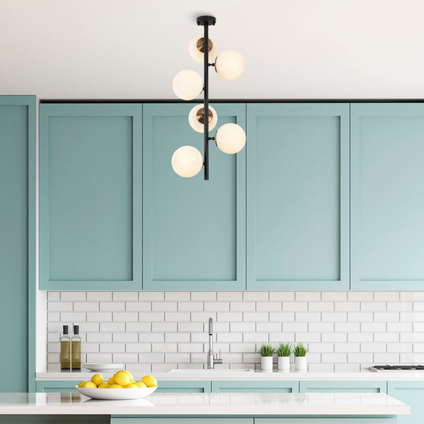 Opviq LumiNox Chandelier: Industrial Elegance Enlivened | Opviq