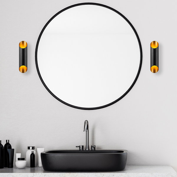 Opviq LumiRise Wall Light: Modern Glow & Metal Chic | Opviq