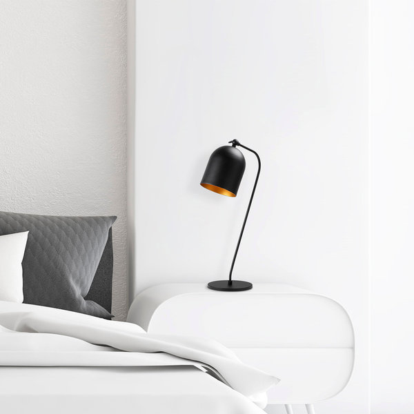 Opviq LumoCraft Noir: Modern Industrial Table Glow | Opviq