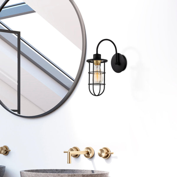 opviq LumoForge: Industrial Elegance Wall Lamp | Opviq