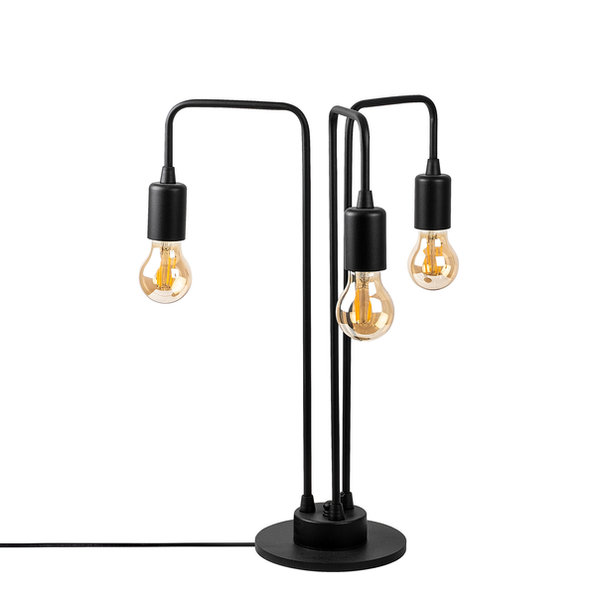 Opviq LumoForge Noir: Industrial Elegance Lamp | Opviq