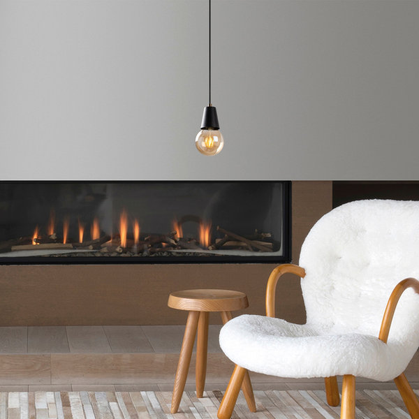 opviq Lumos Forge: Adjustable Black Metal Chandelier | Opviq