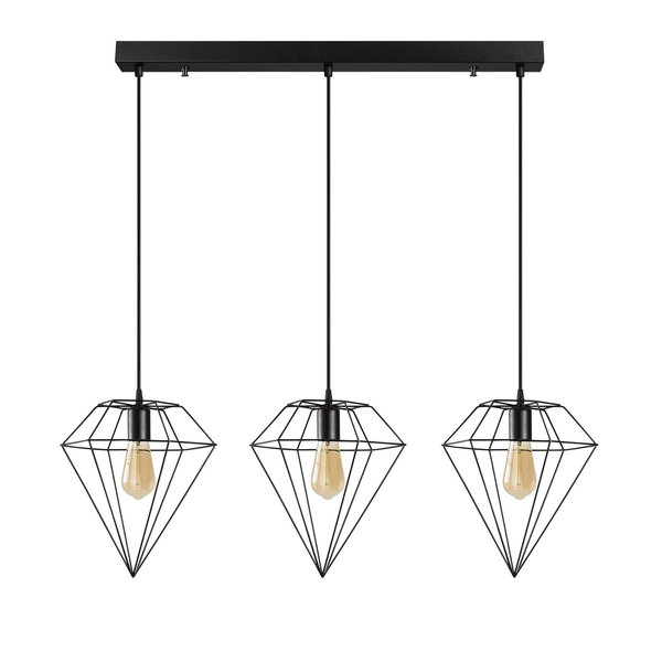 Opviq Lumos Noir Chandelier: Industrial Elegance | Opviq