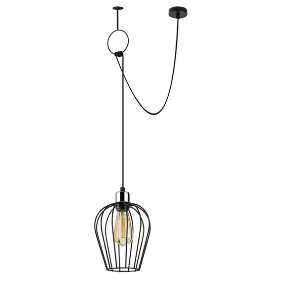 Opviq Lumos Noir Chandelier: Industrial Elegance Unleashed | Opviq