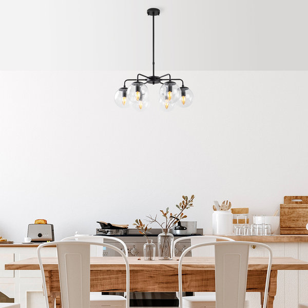 Opviq Lumos Noir Chandelier: Modern Elegance Unleashed | Opviq
