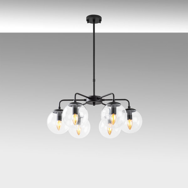 Opviq Lumos Noir Chandelier: Modern Elegance Unleashed | Opviq