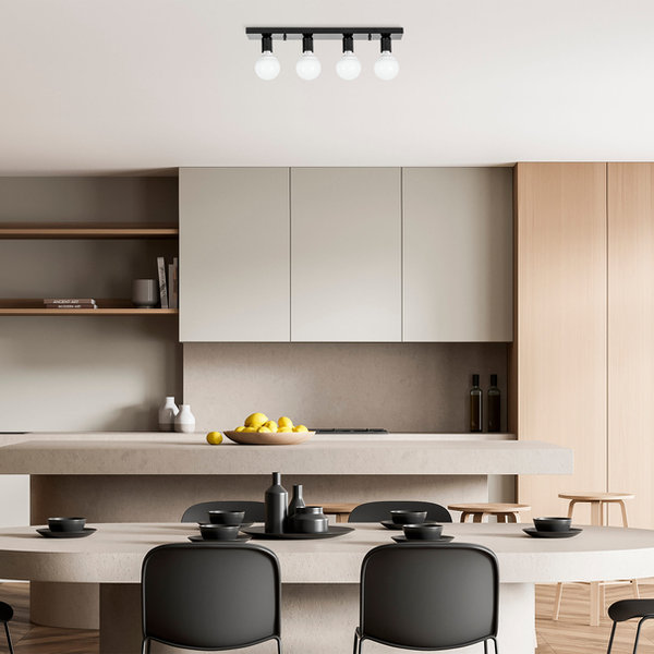 Opviq Lumos Noir: Industrial Elegance Chandelier | Opviq