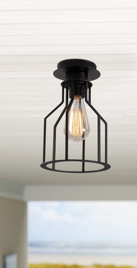 opviq Lumos Noir: Industrial Elegance Chandelier | Opviq